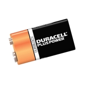 DURACELL 9VK2P  ALKALINE BATTERIES (2) S3568