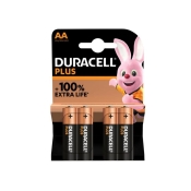 DURACELL +150% PLUS POWER AA 4PK