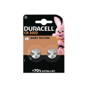 DURACELL CR2032 COIN LITHIUM BATTERY PK2