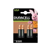 DURACELL  AAA 900MAH RECHARGE, PACK OF 4