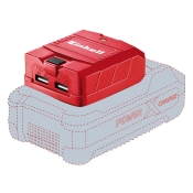 EINHELL TE-CP 18 LL SOLO 18V LI-ION USB CHARGER