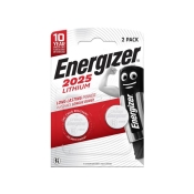 ENERGIZE CR2025 COIN LITHIUM BATTERY (2) S5311