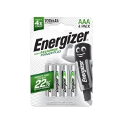 ENERGIZE RECHARGEABLE BATTS (4) AAA S10261