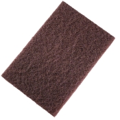 SIA 6120 Maroon Med A Non Woven Hand Pad 152 x 229 Maroon