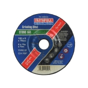 FAI/FULL DEP CENTRE GRIND DISC 100X6X16 STONE