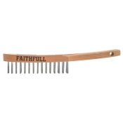 FAI/FULL LIGHT SCRATCH BRUSH 2 ROW FSC 100%