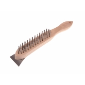 FAI/FULL 580/4S L/W SCRATCH BRUSH 4 ROW SCRAPER