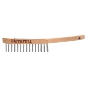 FAI/FULL HEAVY DUTY SCRATCH BRUSH 2 ROW FSC 100%