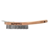 FAI/FULL HD SCRATCH BRUSH 4 ROW SCRAPER FSC 100%