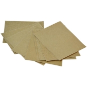 FAI/FULL CORK BLOCK SHEETS GLASSPAPER (10) ASSTD