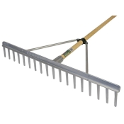 FAI/FULL ALUMINIUM LANDSCAPE RAKE FSC 100%