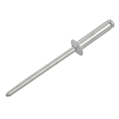 FAI/FULL ALUMINIUM RIVETS (100)  3MM LONG