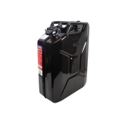FAI/FULL BLACK JERRY CAN - METAL 20L