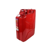 FAI/FULL RED JERRY CAN - METAL 20L