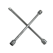 FAI/FULL CHROME PLATED 4 WAY WHEEL BRACE 14IN