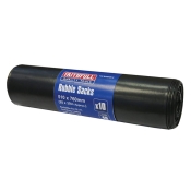 FAI/FULL BLACK RUBBLE SACKS (10) MIC 100