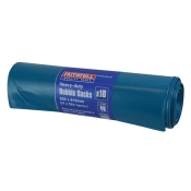 FAI/FULL BLUE H.D  RUBBLE SACKS (10) MIC 125