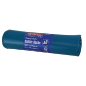 FAI/FULL BLUE H.D  RUBBLE SACKS (6) MIC 125