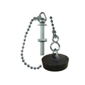 FAI/FULL CHROME BASIN CHAIN ASSEMBLY 12IN