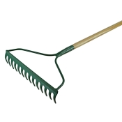FAI/FULL COUNTRYMAN GARDEN RAKE 14 TINE FSC 100%