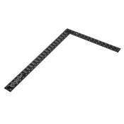 FAI/FULL BLACK STEEL ROOFING SQUARE 600 X 400MM