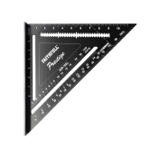 FAI/FULL BLACK ALUMINIUM 300MM/12IN QUICK SQUARE