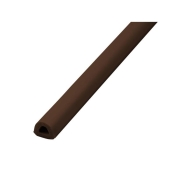 FAI/FULL EPDM DRAUGHT EXCLUDER BROWN 6M 9X7.5MM