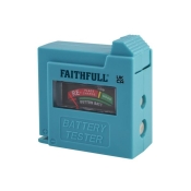 FAI/FULL BATTERY TESTER FOR AA, AAA, C, D & 9V