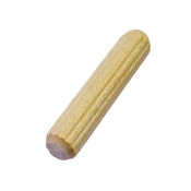 FAI/FULL WOOD DOWELS FLUTED 40 X 10MM (35)