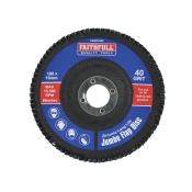FAI/FULL FLAP DISC  100MM X 16MM COARSE