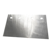 FAI/FULL FLOOR SCRAPER BLADE H/D  8IN (4 HOLE)