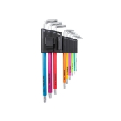 FAI/FULL STAR KEY SET MULTICOLOURED (9PC)