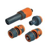 FAI/FULL PLASTIC HOSE FITTINGS STARTER KIT 1/2IN