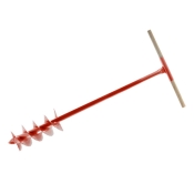 FAI/FULL POST HOLE AUGER 6IN DIA