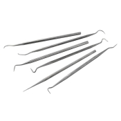FAI/FULL PICKS & CARVERS SET STAINLESS STEEL 6PC