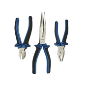 FAI/FULL 3PC CHROME VANADIUM S/GRIP PLIER SET
