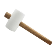 FAI/FULL WHITE RUBBER MALLET 28OZ FSC 100%