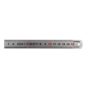 FAI/FULL CLASS 2 S/S RULE 150MM MATT SILVER