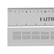 FAI/FULL ALUMINIUM RULE 300MM/12IN