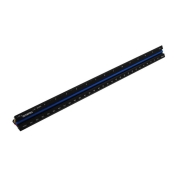 FAI/FULL BLACK ALUMINIUM TRISCALE ARCHITECH RULE