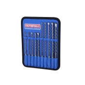 FAI/FULL SDS DRILL BIT SET FOR FIXINGS 10PC