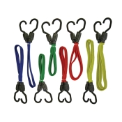 FAI/FULL FLAT BUNGEE CORD SET  8PC
