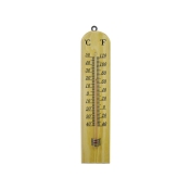 FAI/FULL THERMOMETER WALL WOOD 260MM