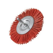 FAI/FULL NYLON WHEELS FLAT 100MM X 6MM SHANK