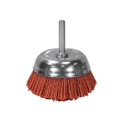 FAI/FULL NYLON WHEELS CUP BRUSH 65MM X 6MM SHANK