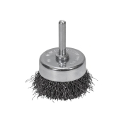 FAI/FULL WIRE CUP BRUSH 50 X 6MM SHANK    0.30MM