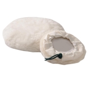 FLEXIPAD SHEEPSKIN BONNET 150MM TIE ON