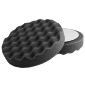 FLEXIPAD 150MM BLACK WAFFLE FINISHING PAD