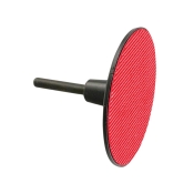 FLEXIPAD SPINDLE PAD 75MM HARD FACE VELCRO