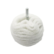 FLEXIPAD 75MM WHITE NON SCRATCH SCRUFF BALL